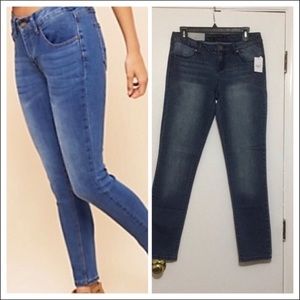 Rue 21 Low-Rise Skinny  Freedom Flex Blue Jeans NWT